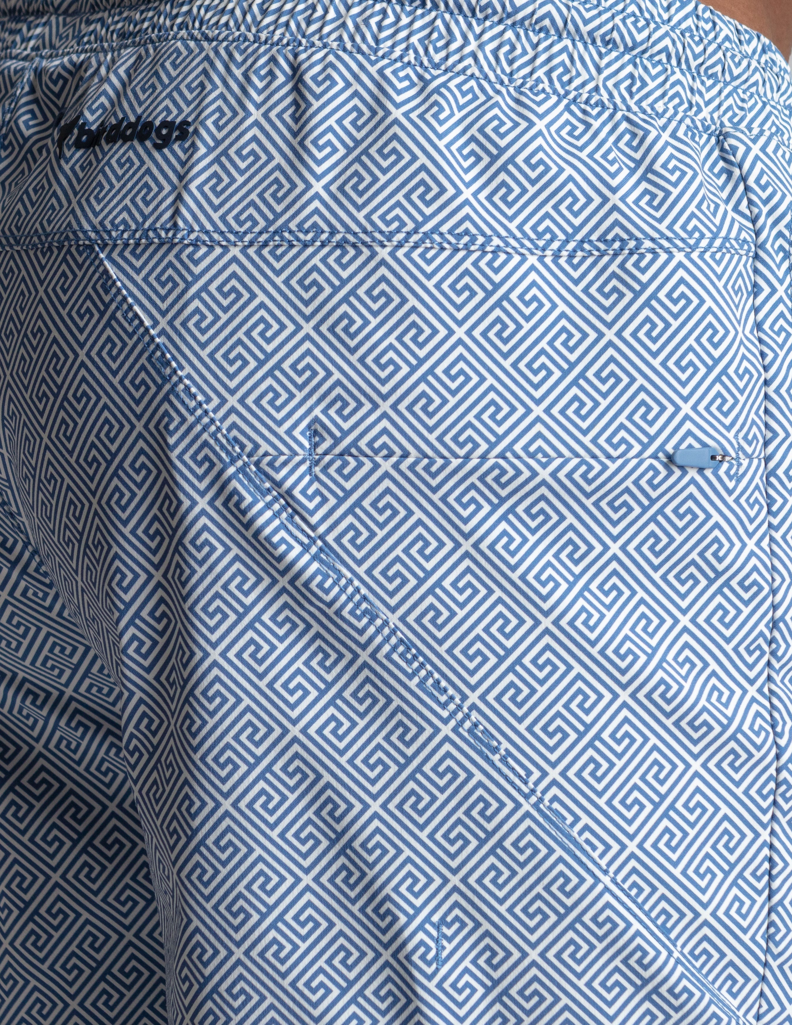 Swim Shorts - Delphi Blue (The Aegean Ease)