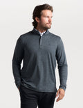 Quarter Zip - Charcoal Heather (The Last Drag)
