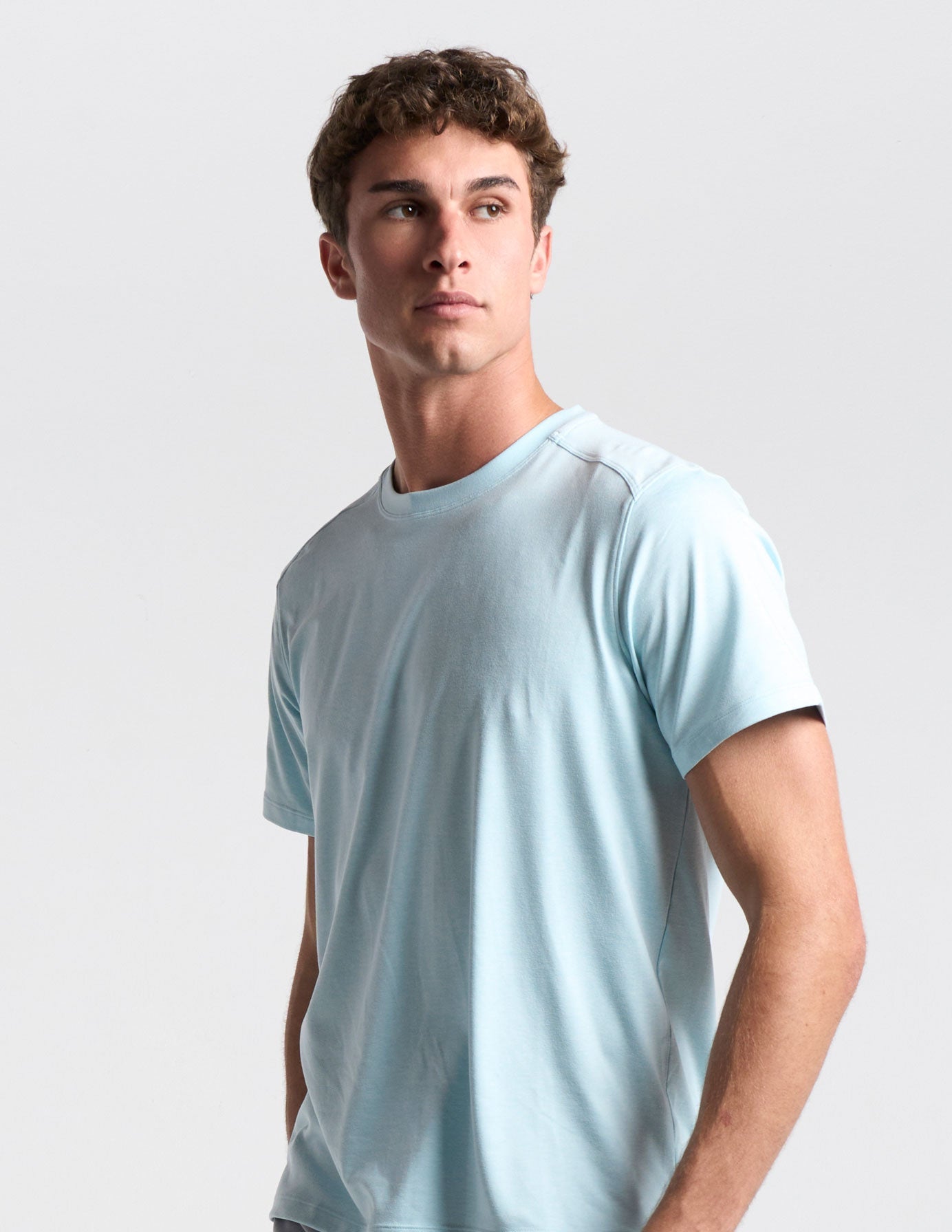Supersoft Tee - Light Blue Heather (The Three-Peat Pending)